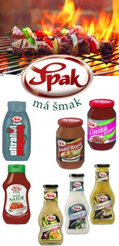 Poctivá grilovačka? Jedině s omáčkami od SPAK!